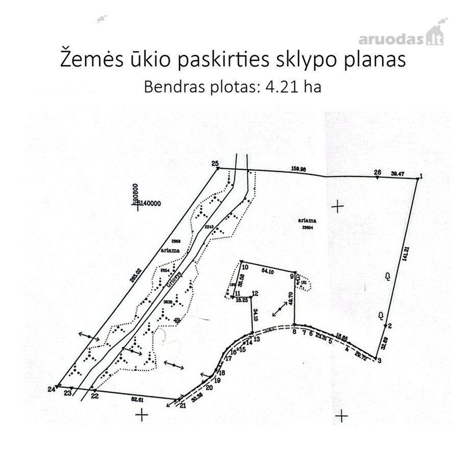 Erdvus Žemės Sklypas Su Statiniais Jūsų - nuotraukos Nr. 11