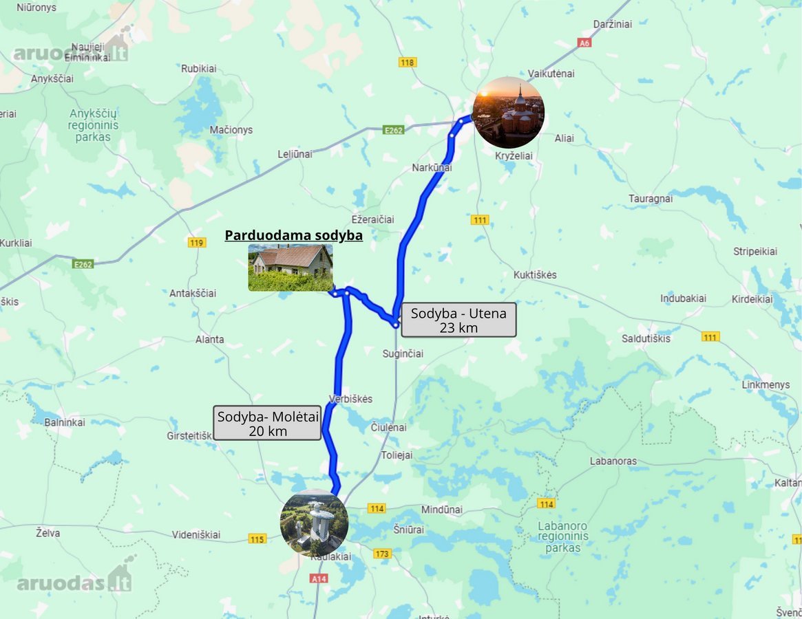 Erdvus Žemės Sklypas Su Statiniais Jūsų - nuotraukos Nr. 31