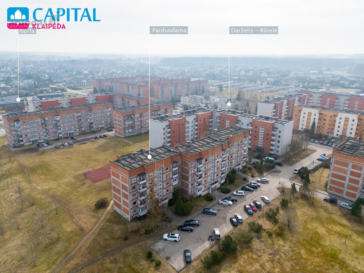 Parduodamas Erdvus Ir Funkcionalus 3 Kambarių - nuotraukos Nr. 3