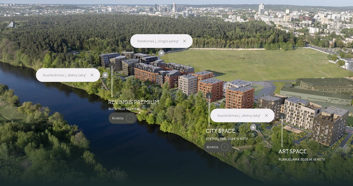 Revingio kvartalas įsikūręs kaimynystėje su - nuotraukos Nr. 26