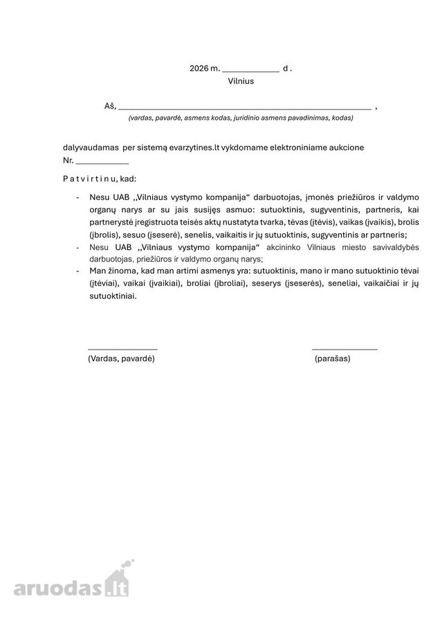 Vilniaus Miesto Savivaldybė Viešo Aukciono - nuotraukos Nr. 28