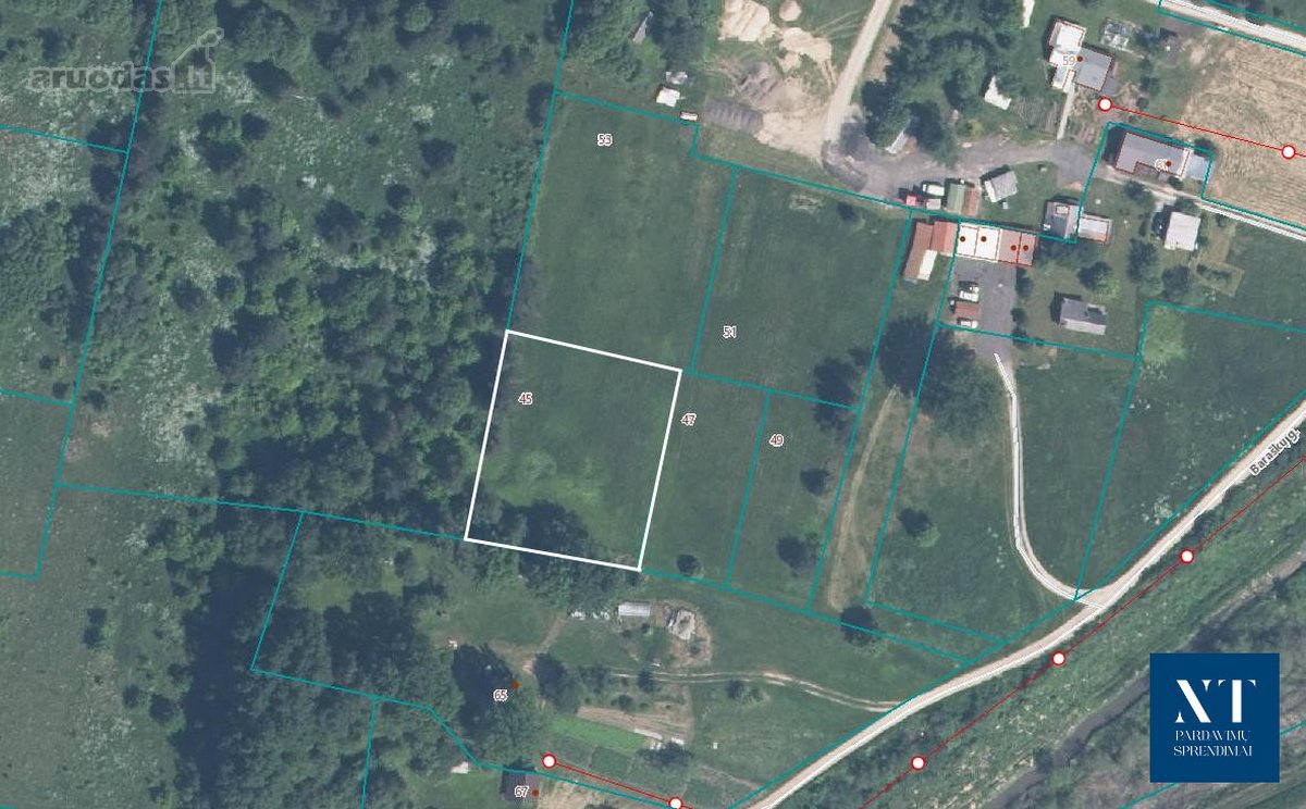 Parduodamas 21 arų namų valdos sklypas