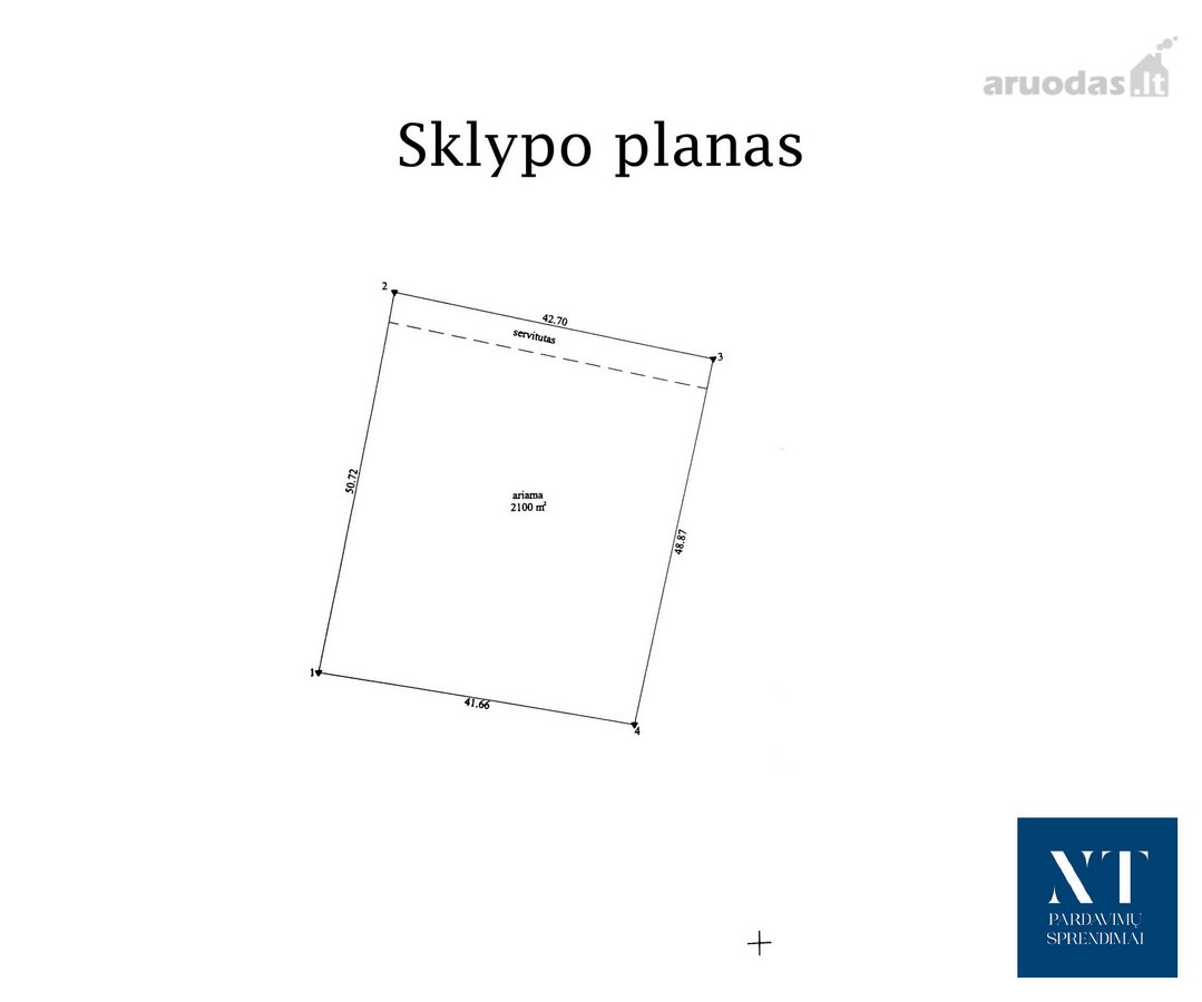 Parduodamas 21 arų namų valdos sklypas - nuotraukos Nr. 7