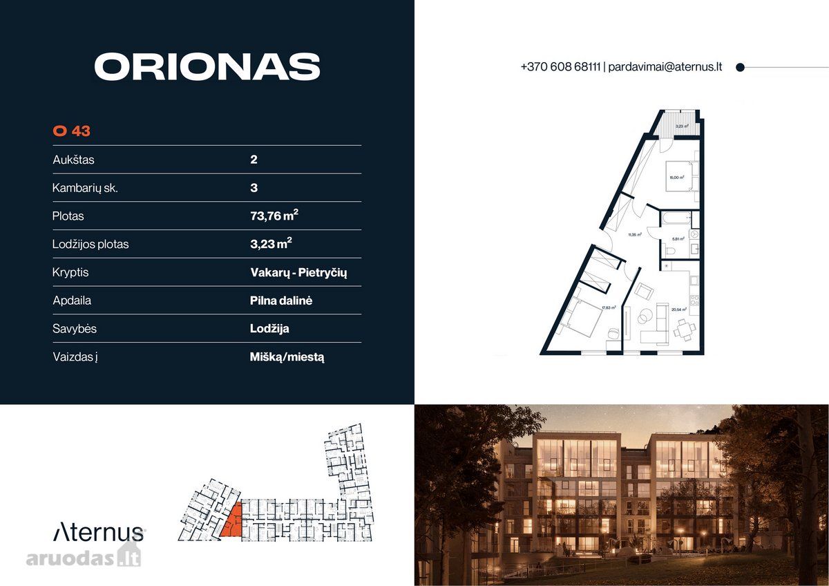 Butas Nr. 43 – komfortas, šviesa ir - nuotraukos Nr. 5