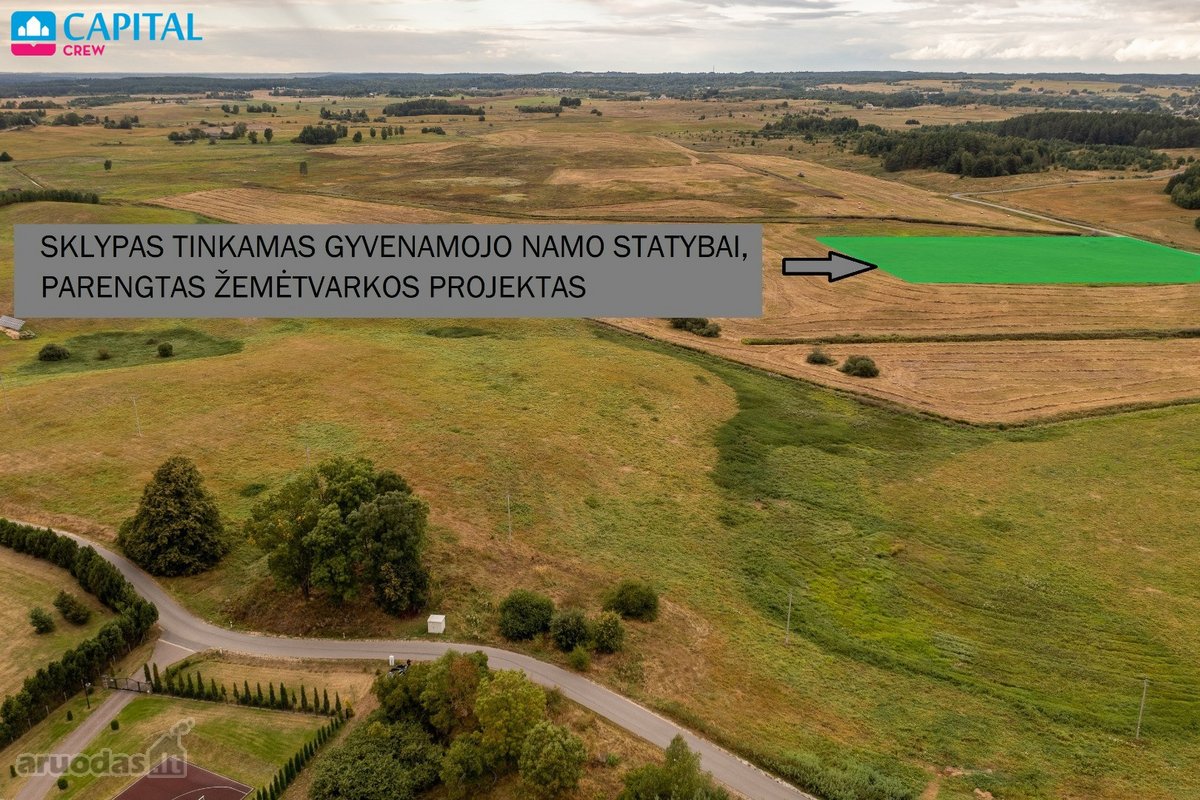 Parduodamas 1,12 Ha Žemės Ūkio Paskirties - nuotraukos Nr. 2
