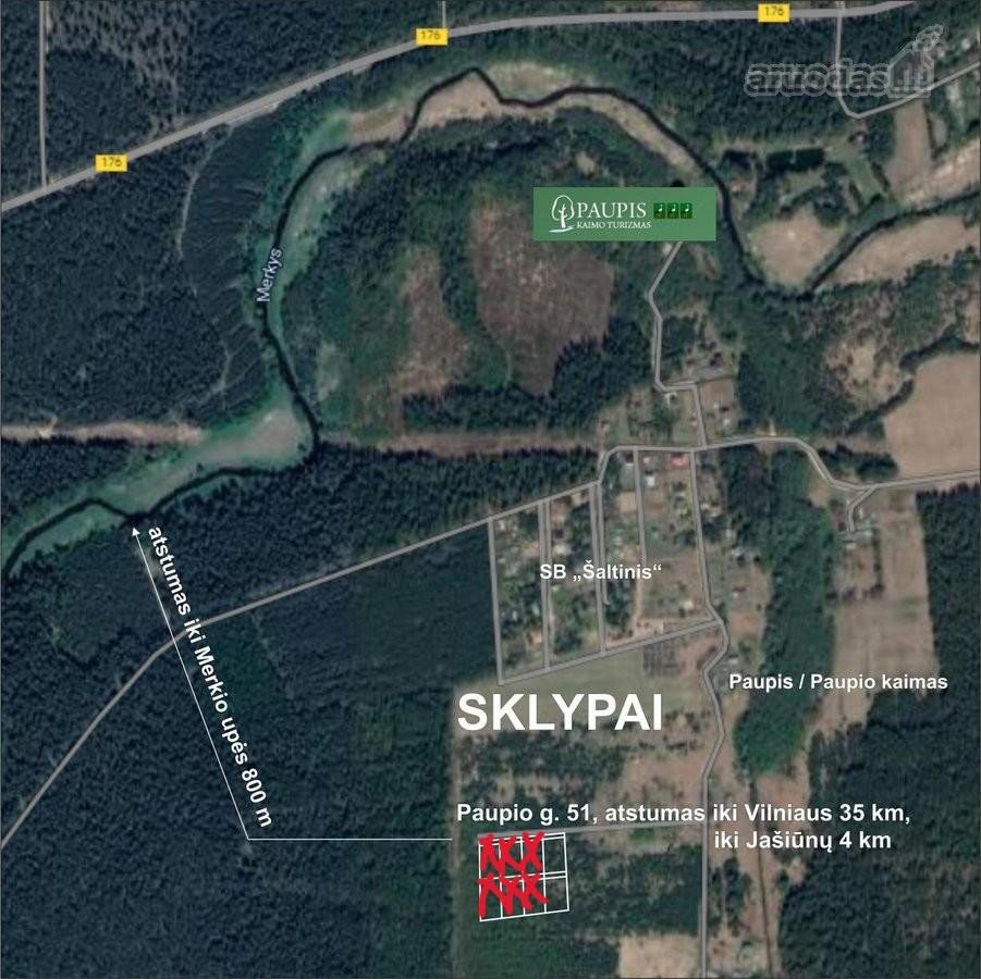 Namų Valdos Sklypai Paupio Kaime Paupio 51