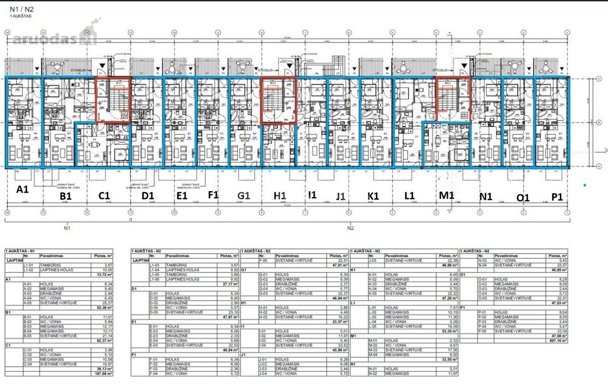Kaštonų apartamentai – tai naujas, modernus - nuotraukos Nr. 29