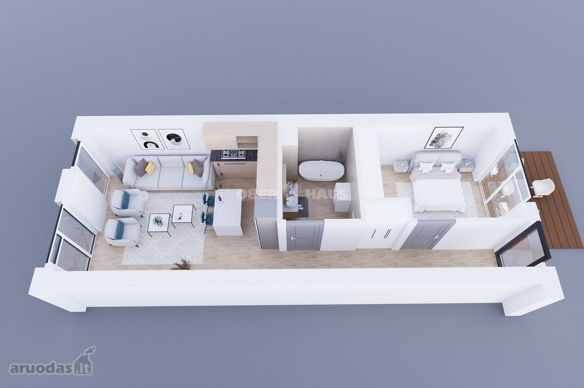 Kaštonų apartamentai – tai naujas, modernus - nuotraukos Nr. 30