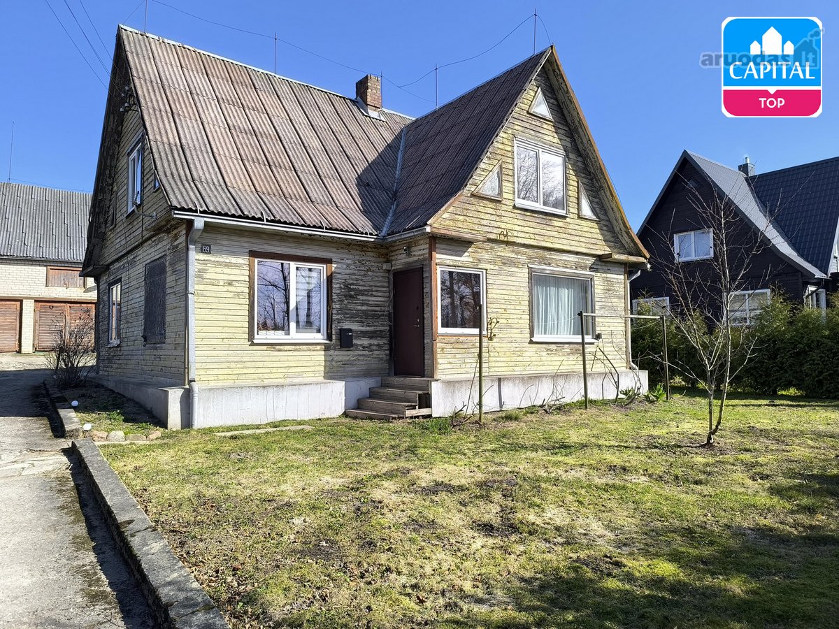 Parduodamas Namas Vilkijoje – Erdvus Sklypas