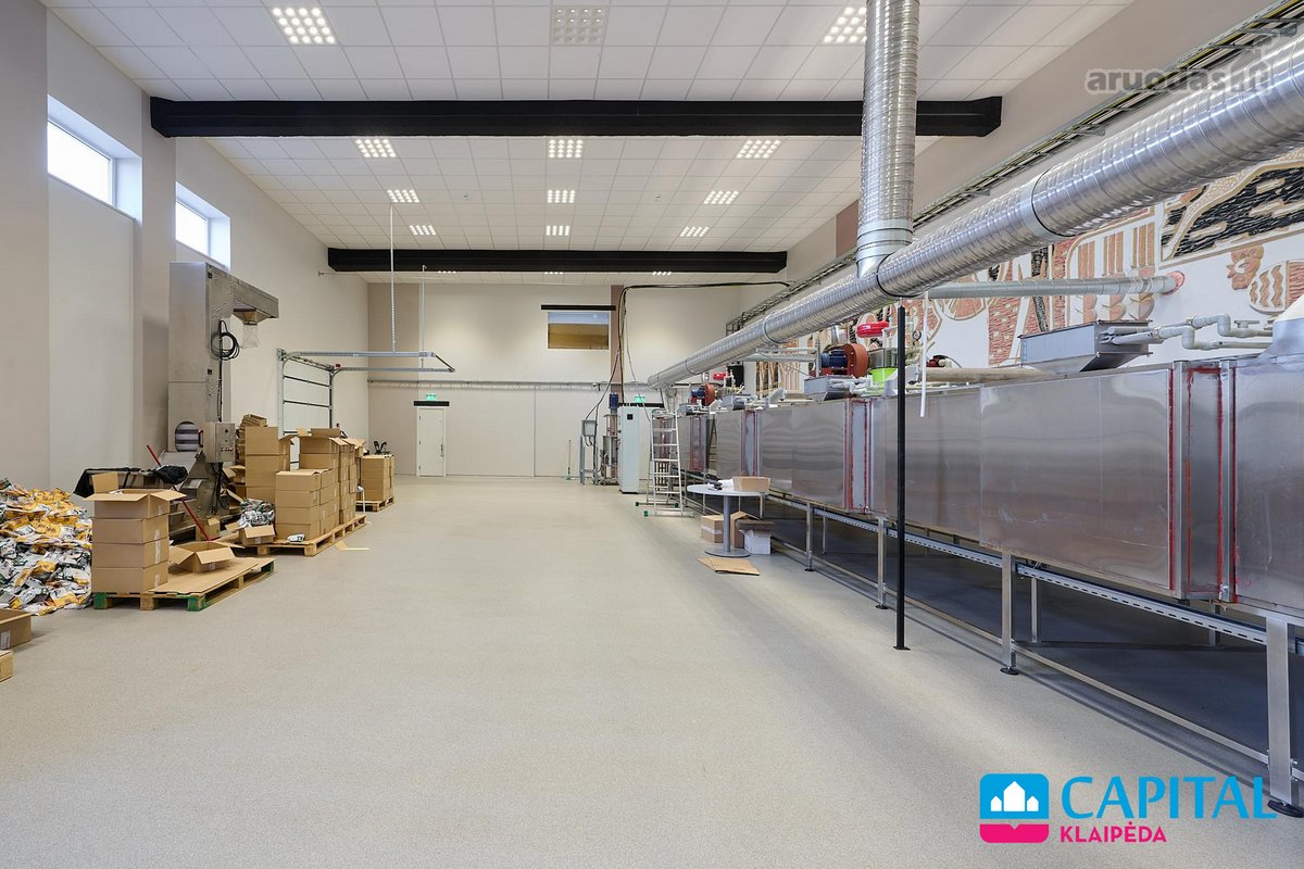 Parduodamos Modernios Gamybinės Patalpos Su - nuotraukos Nr. 15