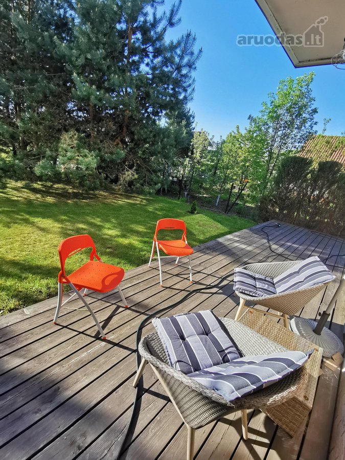 Įrengtas kotedžas 91 m² su terasomis, sodu ir - nuotraukos Nr. 35