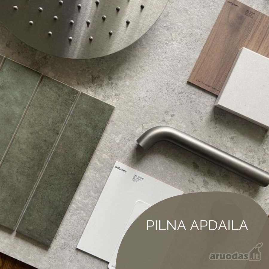 3 kambarių apartamentai su pilna apdaila ir - nuotraukos Nr. 4
