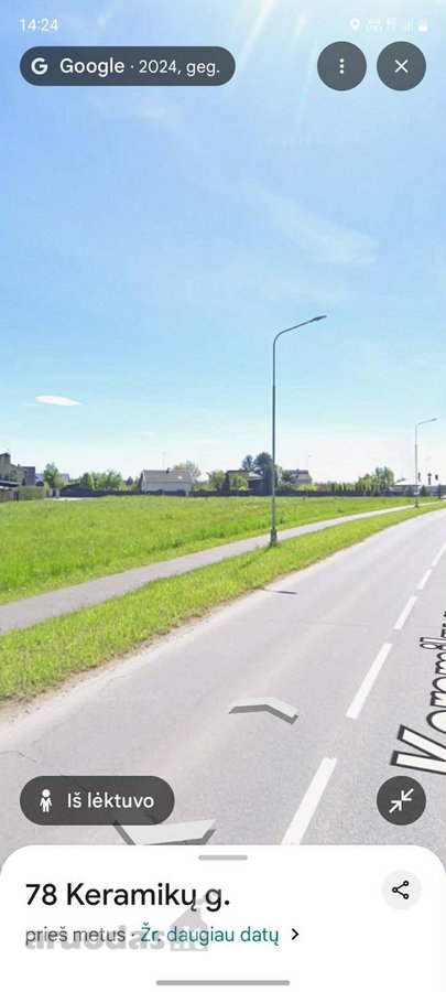 Sklypas dviejų gatvių sankirtoje,centrinėje - nuotraukos Nr. 2