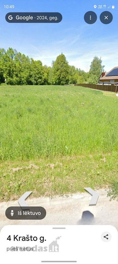 Sklypas dviejų gatvių sankirtoje,centrinėje - nuotraukos Nr. 4