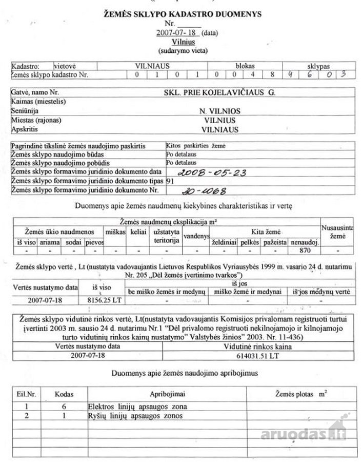Pardudame 8.7a sklypą Naujosios Vilnios - nuotraukos Nr. 16