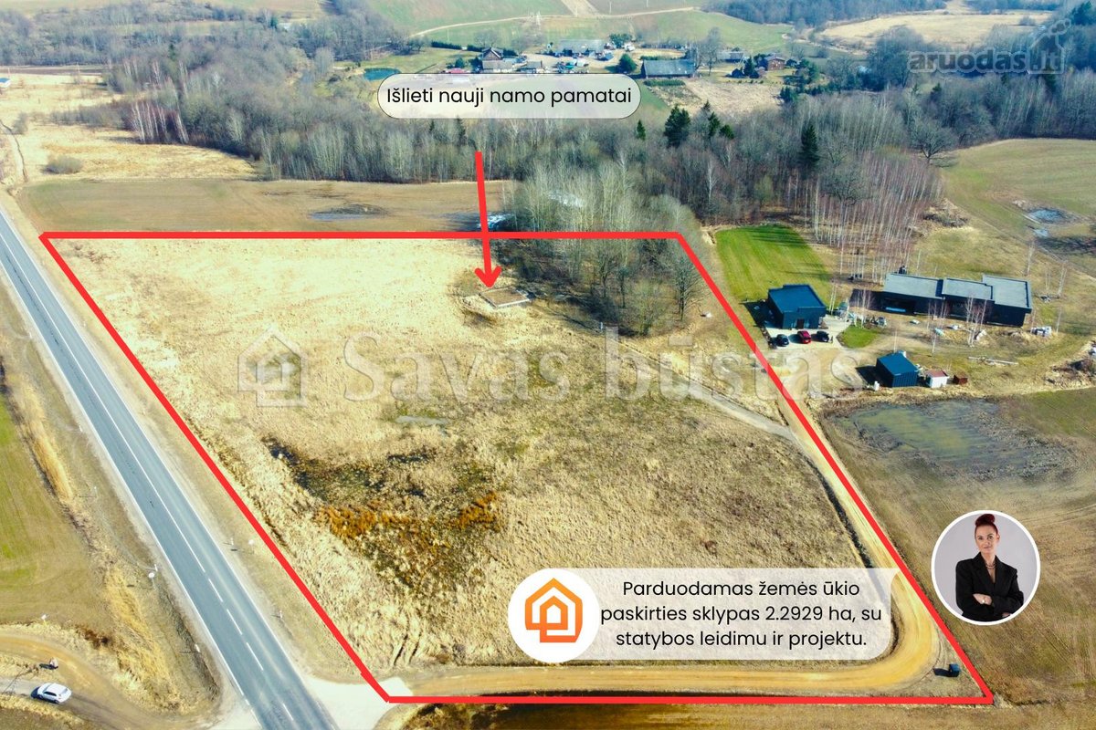 Parduodamas Žemės Sklypas su jau įrengtais