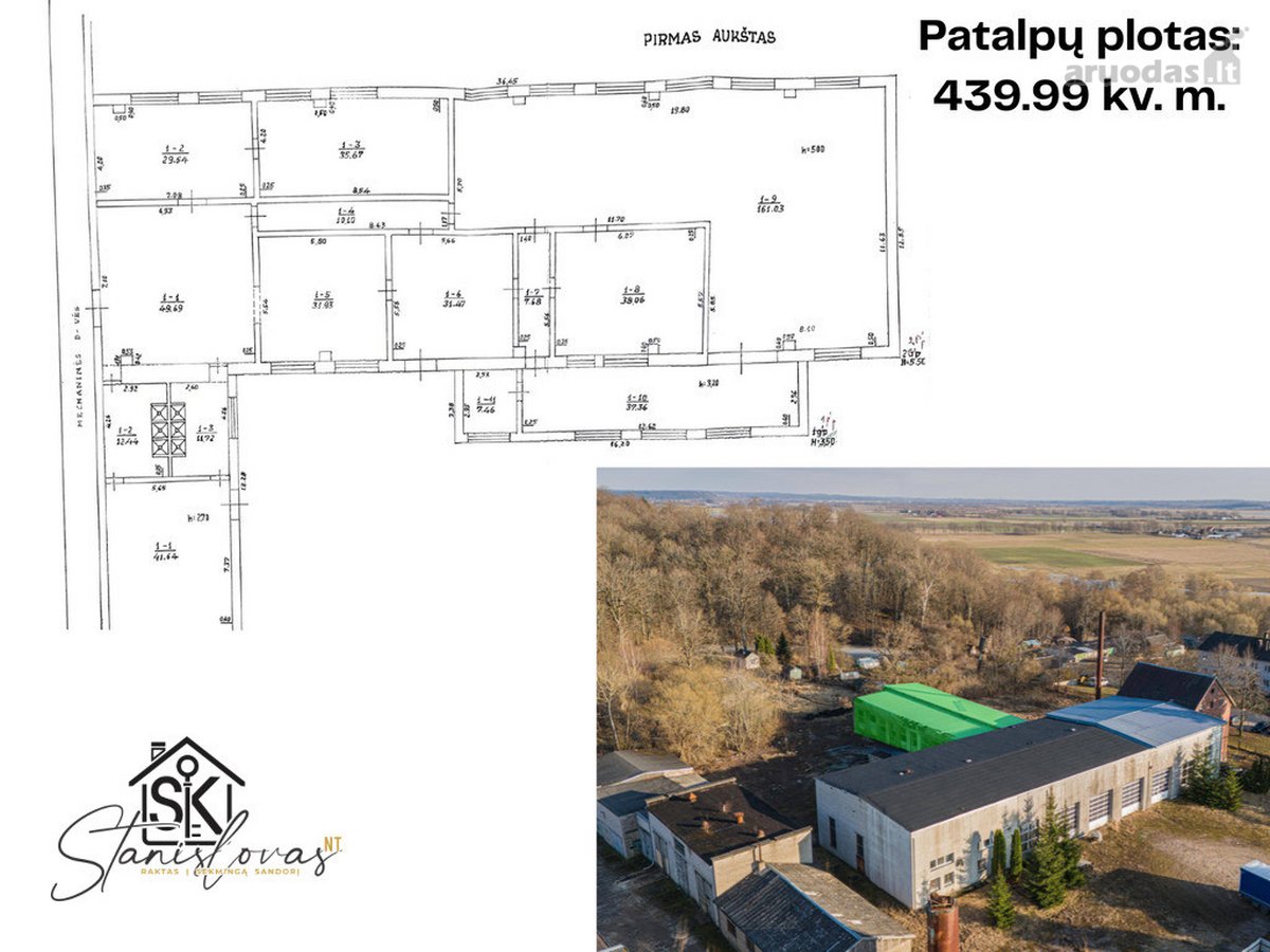 Parduodamos Gamybos / Pramonės Patalpos - nuotraukos Nr. 22