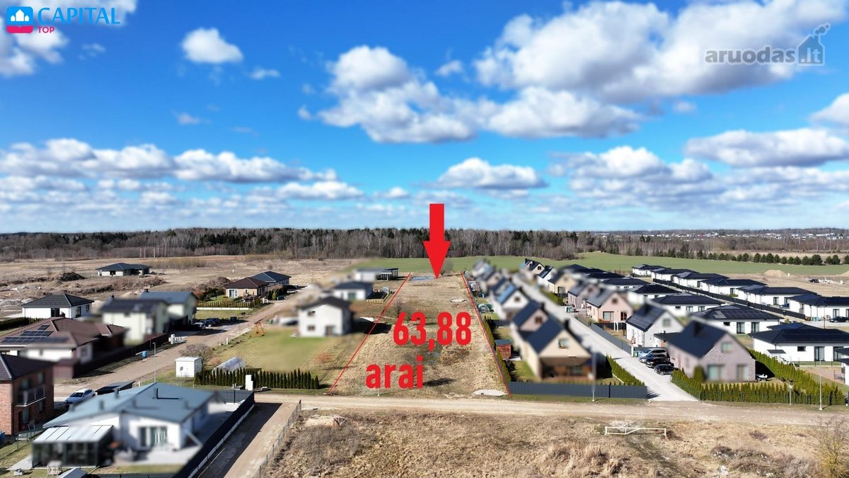Investicinis Projektas: 63,88 Arų Žemės Ūkio - nuotraukos Nr. 2
