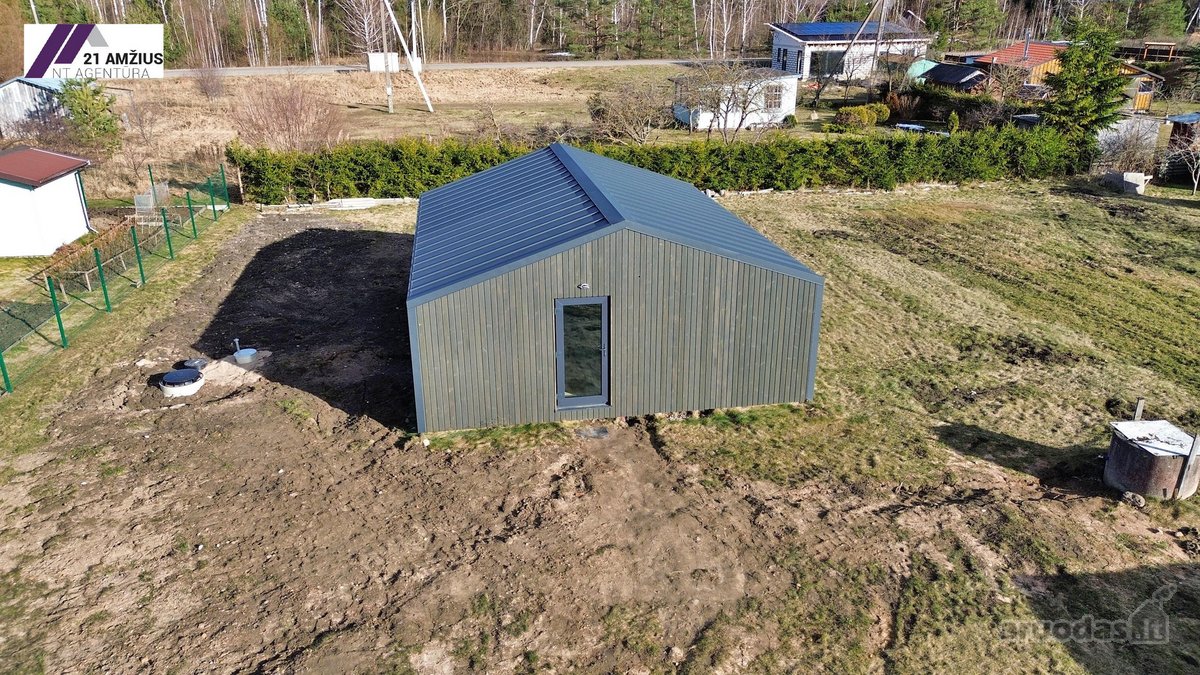 Parduodamas naujos statybos 50 m² namas su 12 - nuotraukos Nr. 3