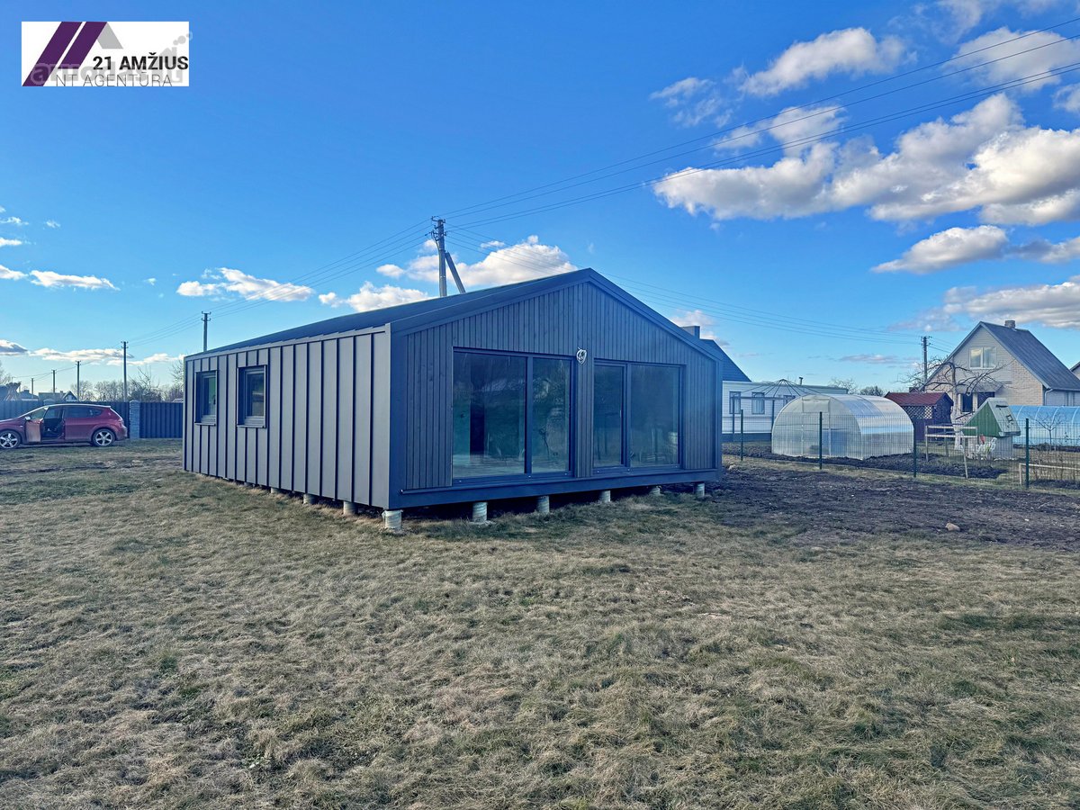 Parduodamas naujos statybos 50 m² namas su 12 - nuotraukos Nr. 4