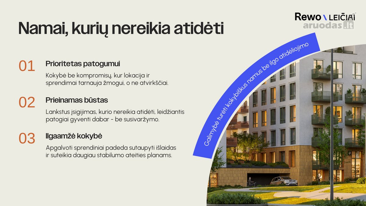 Perkant 3 Kamb. Butą, Virtuvės Buitinė - nuotraukos Nr. 13