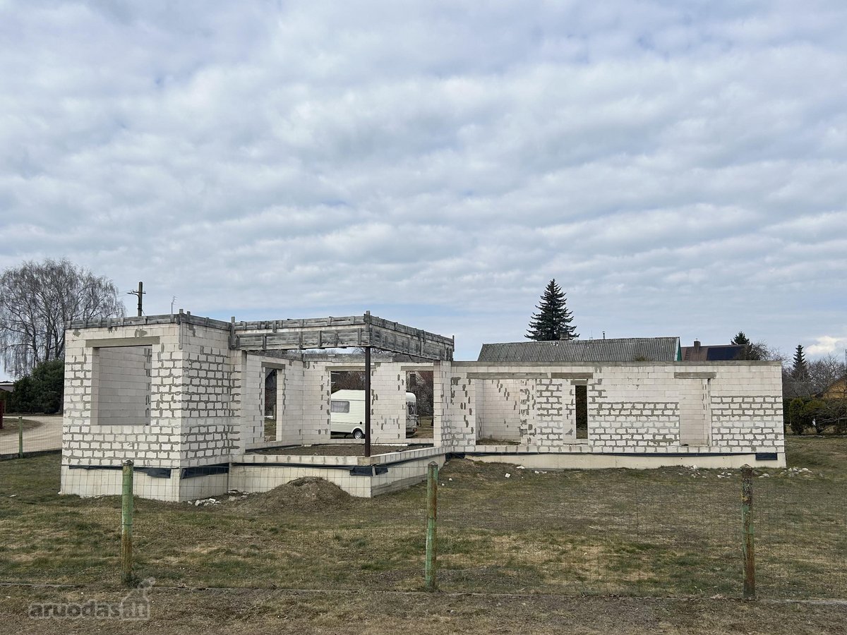 Parduodamas, nebaigtas statyti namas, su - nuotraukos Nr. 10