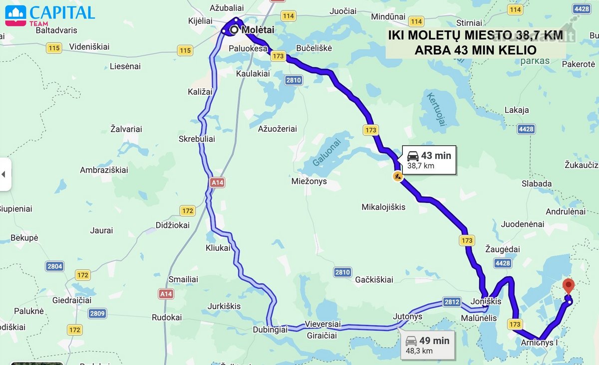 Parduodamas Namas Su 2,31 ha Žemės Sklypu - nuotraukos Nr. 16