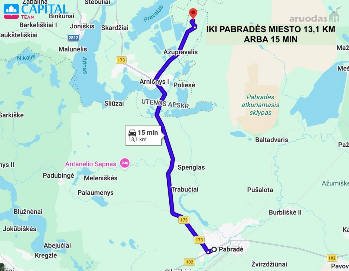 Parduodamas Namas Su 2,31 ha Žemės Sklypu - nuotraukos Nr. 17