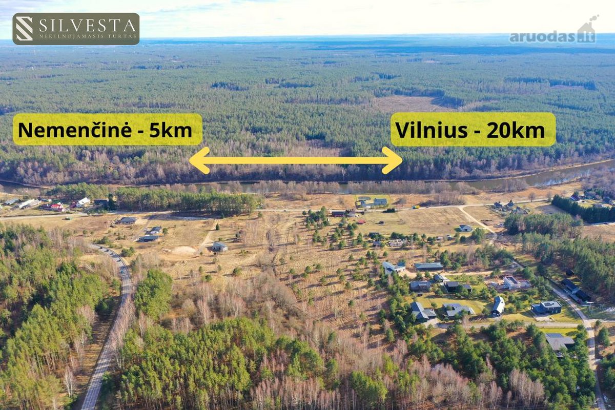 Vilniaus r. parduodamas išskirtinis 26 sklypų - nuotraukos Nr. 9