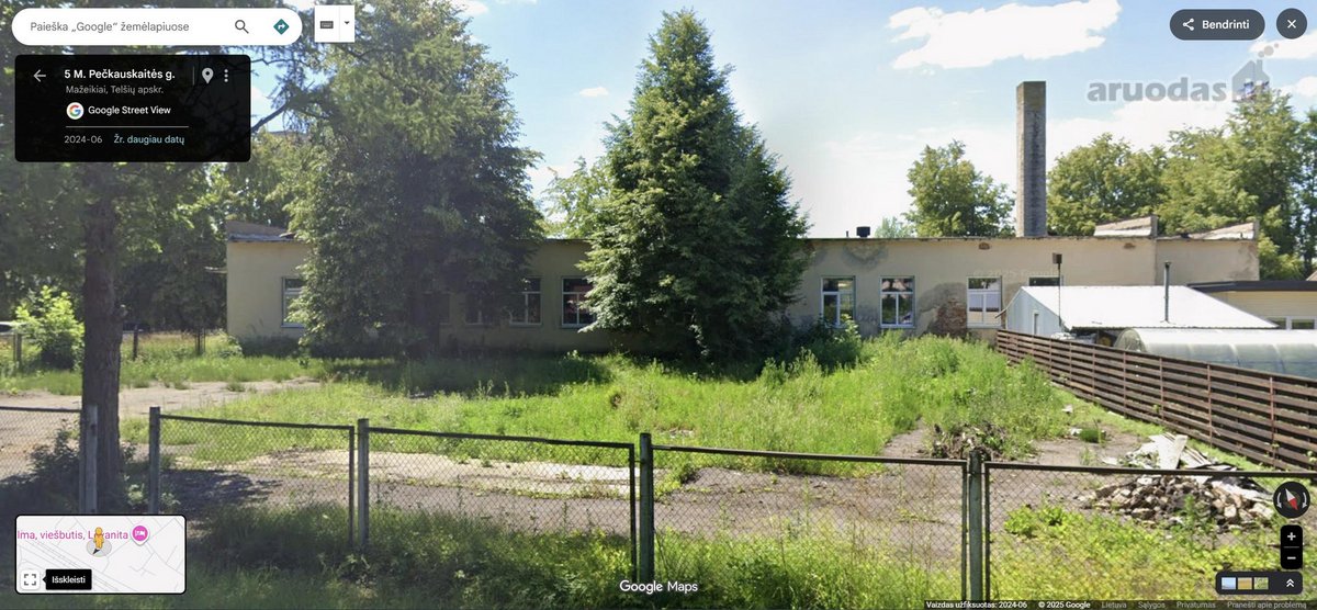 Parduodama teritorija su statiniais (galima - nuotraukos Nr. 6