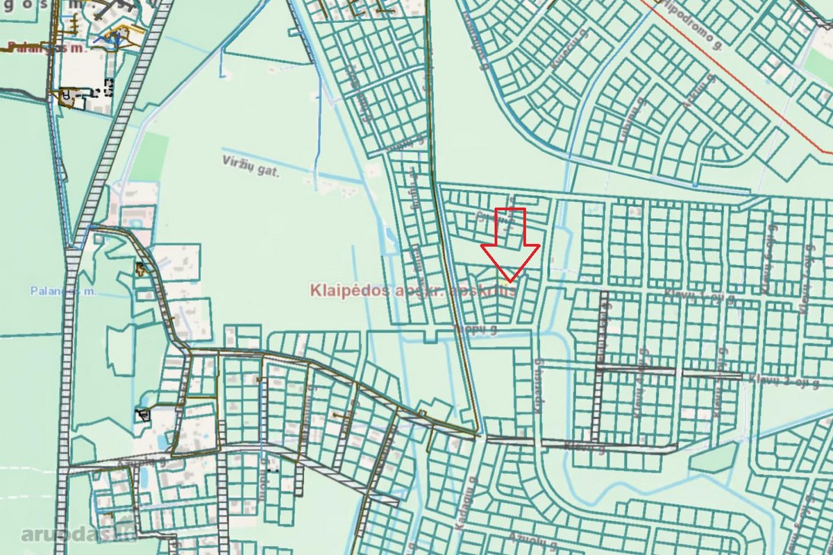 Parduodamas sklypas Palangoje, Tuopų g.
