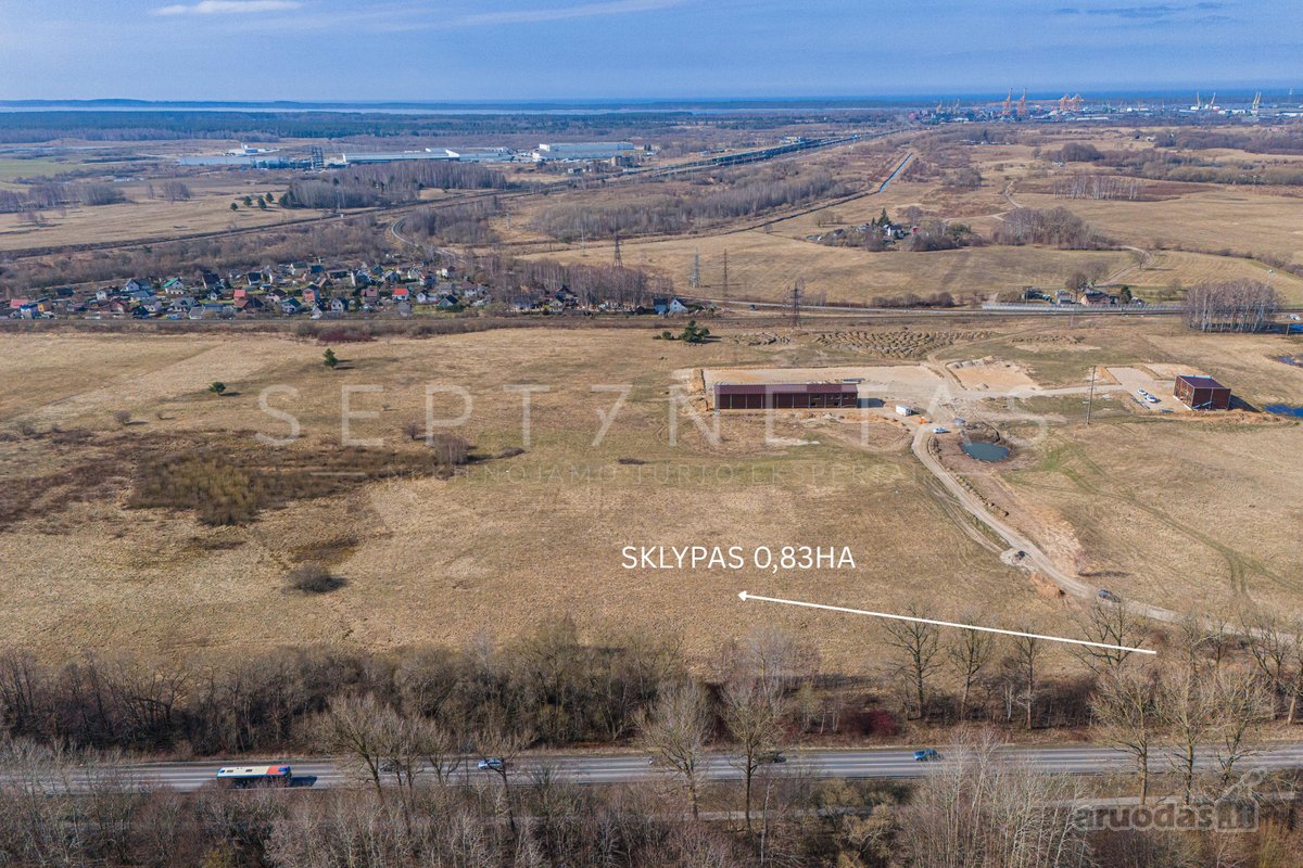0,83 ha Komercinis Sklypas Klaipėdoje  - nuotraukos Nr. 3