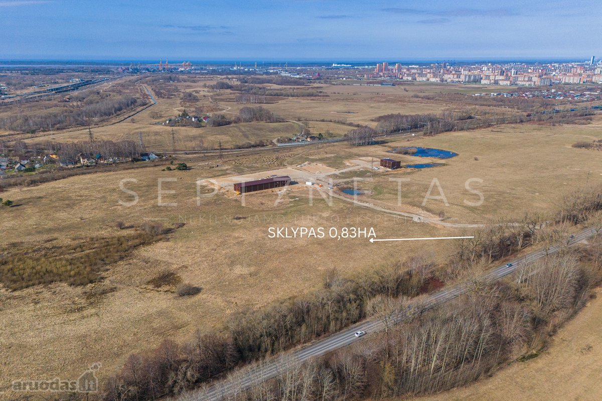 0,83 ha Komercinis Sklypas Klaipėdoje  - nuotraukos Nr. 4