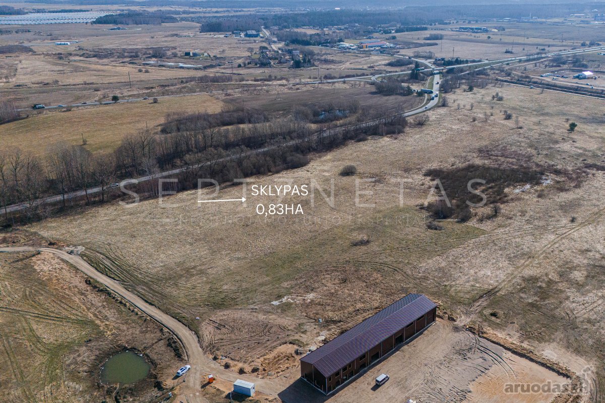 0,83 ha Komercinis Sklypas Klaipėdoje 