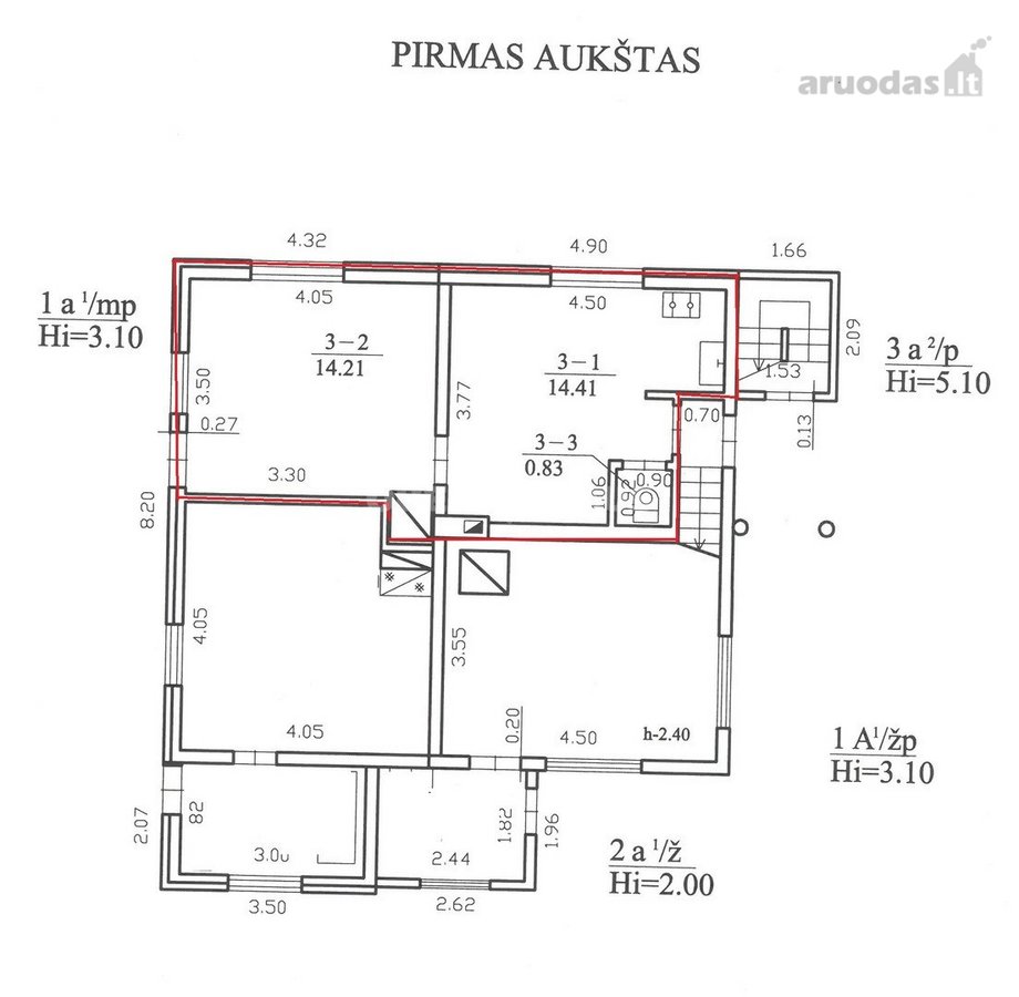 Parduodama namo dalis J.basanavičiaus g. - nuotraukos Nr. 8