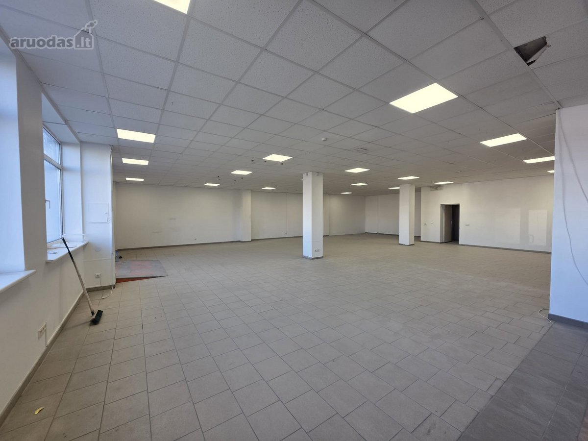 Išnuomojamos komercinės patalpos tinkančios