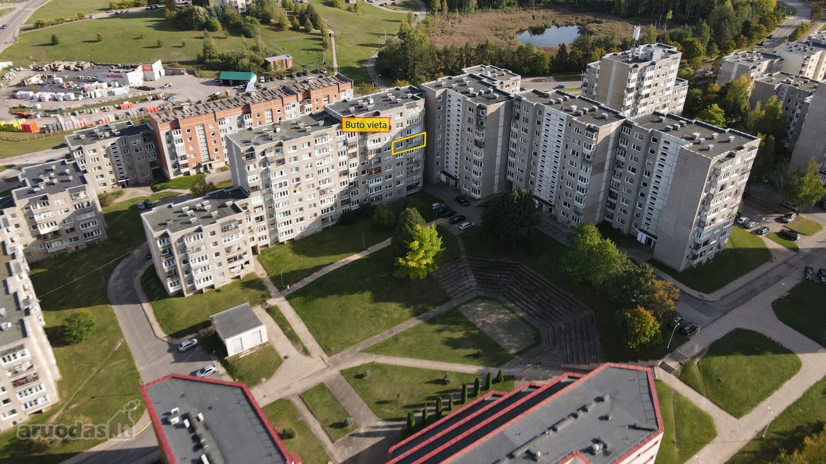 Parduodamas erdvus dviejų kamabrių butas - nuotraukos Nr. 15