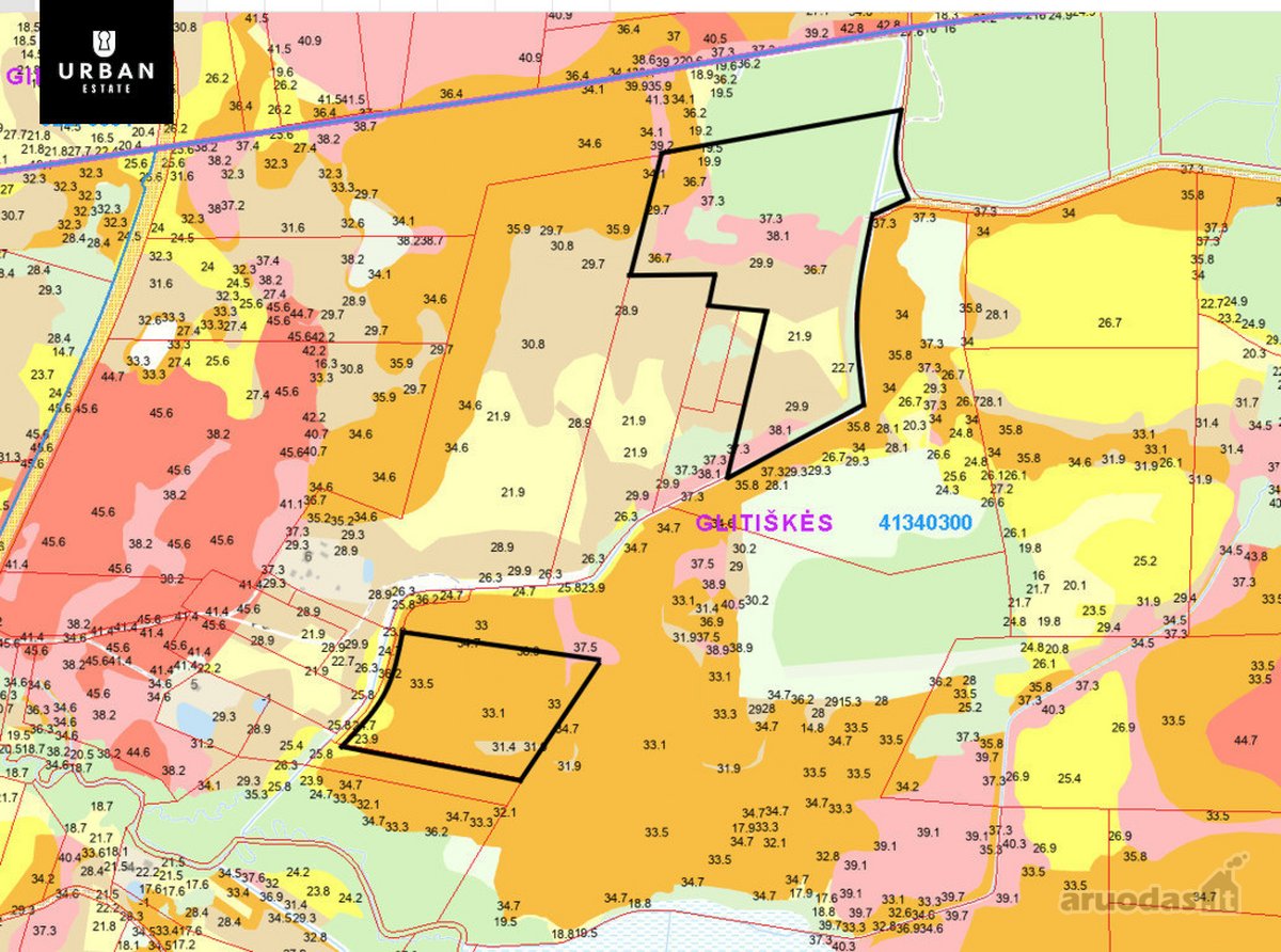 Parduodami Du (3.18 Ha Ir 7.31 Ha ) Vienas - nuotraukos Nr. 9