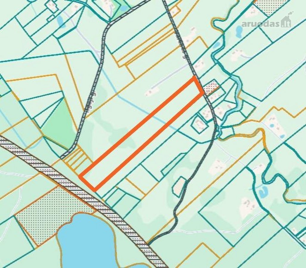 Parduodamas žemės sklypas su įveistu mišku - nuotraukos Nr. 2