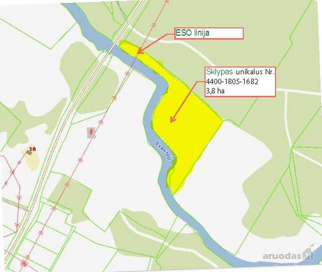 540 metrų Šventosios upės pakrantės ir erdvus - nuotraukos Nr. 21