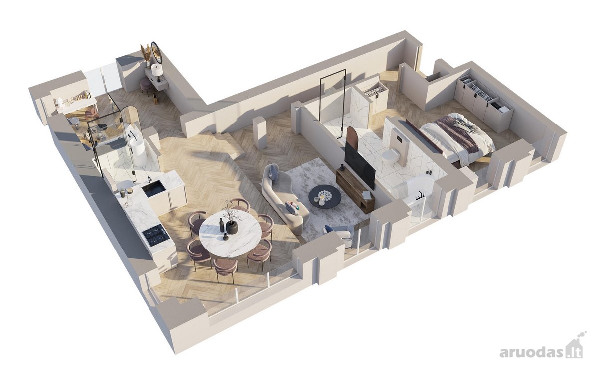 Apartamentai Valakampių pušyne – gamta ir - nuotraukos Nr. 6