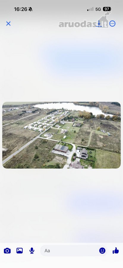 Parduodamas 15,01 arų namų valdos sklypas su - nuotraukos Nr. 2