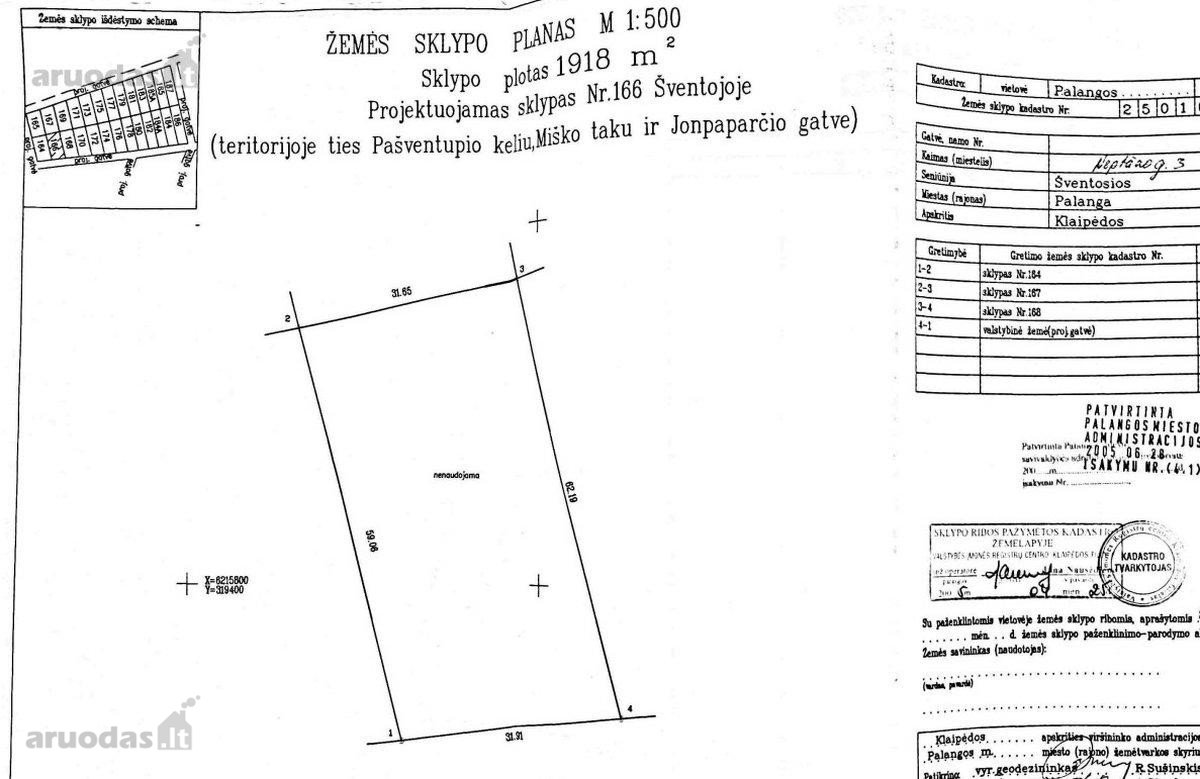 Parduodamas namų valdos sklypas Palangoje - nuotraukos Nr. 11