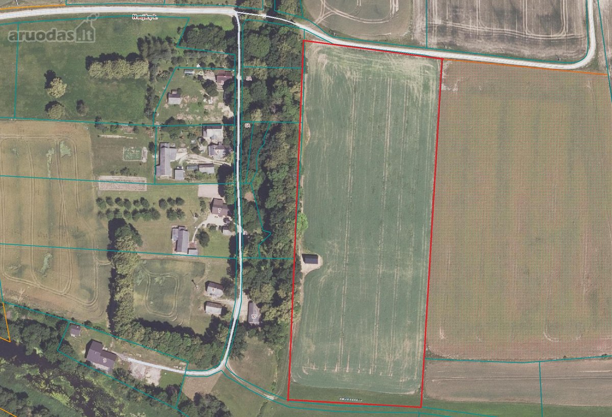 Parduodamas 2,2 ha žemės ūkio paskirties