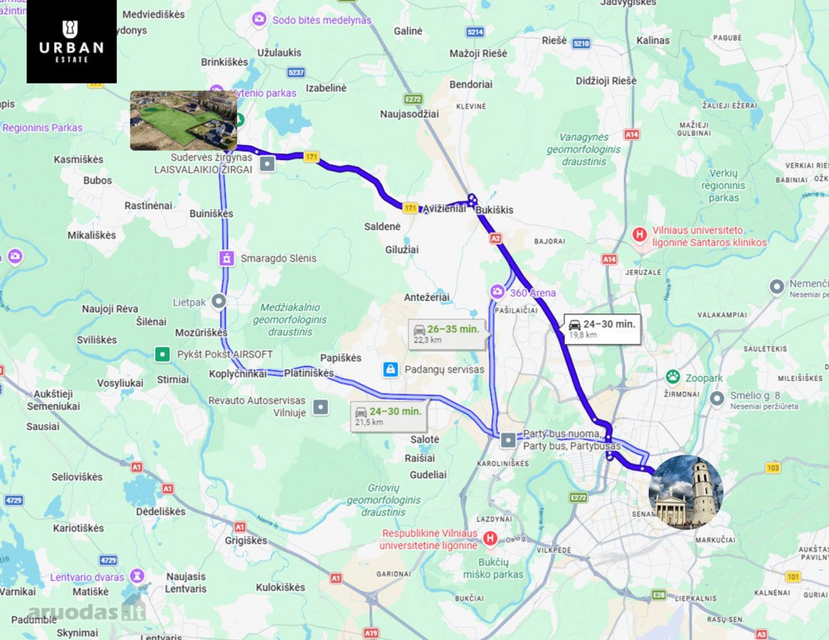 Namų Valdos Sklypas Su Tvenkiniu Sudervėje, - nuotraukos Nr. 14