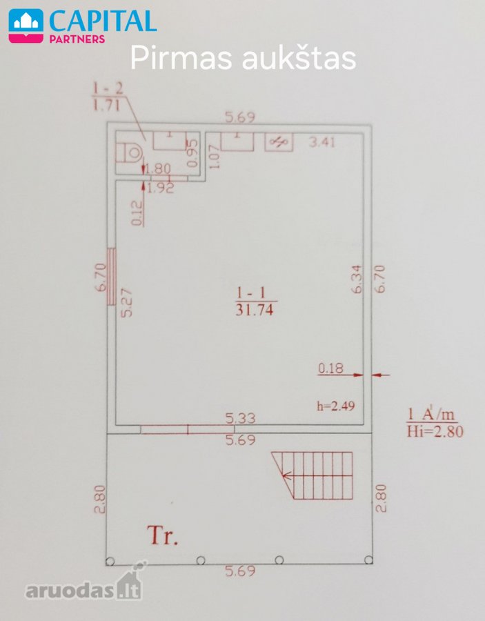 Namas Su Dideliu Išpuoselėtu Sklypu Ir - nuotraukos Nr. 19