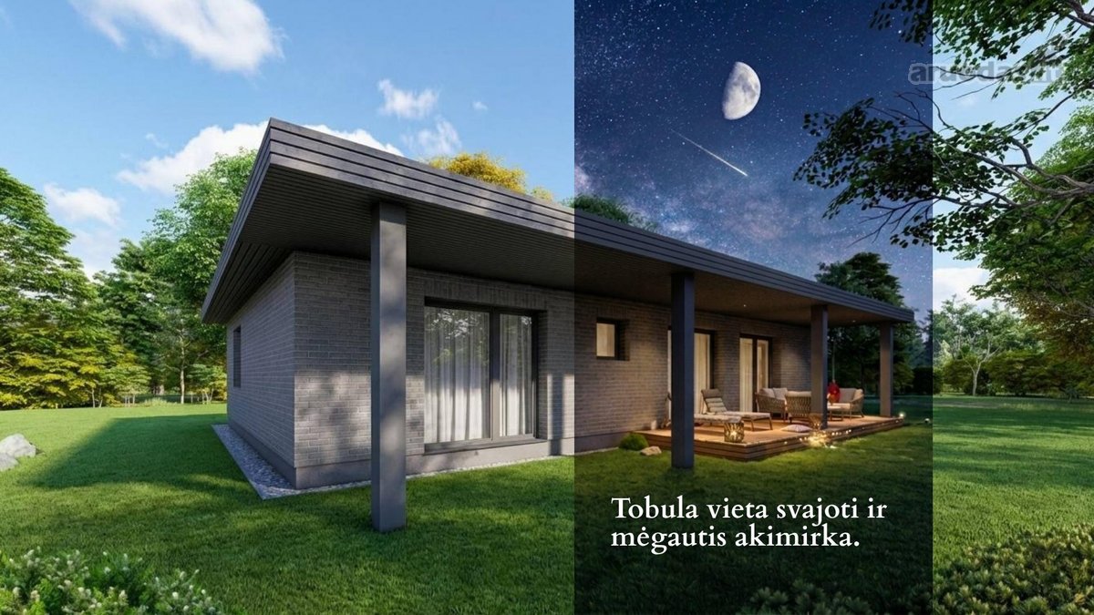 Parduodami kokybiški A++ klasės vieno aukšto - nuotraukos Nr. 13