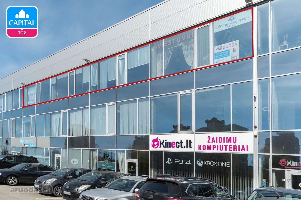 Parduodamos Komercinės Patalpos Su Stabilia