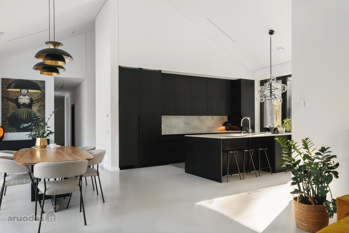 Išskirtinis architektūrinis namas Turniškėse