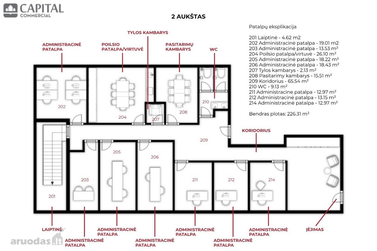 Nuomojamos ką tik pastatytos administracinės - nuotraukos Nr. 31